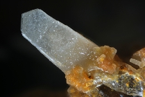 Aragonit -3 mit Quarzumhüllung - Calamita