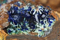 Azurit -5 Malachit - Cavo