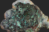 Chalkopyrit -2 anschlif - Fornacelle