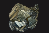 Sphalerit auf Pyrit - Rio Marina